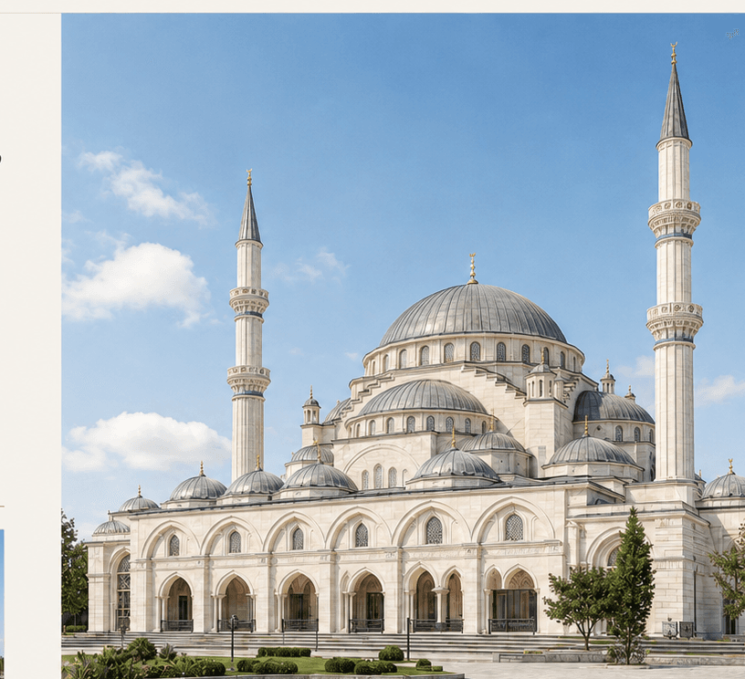 Kocalar Cami mimari görünümü